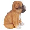 Design Toscano Boxer Puppy Partner Collectible Dog Statue JQ111031